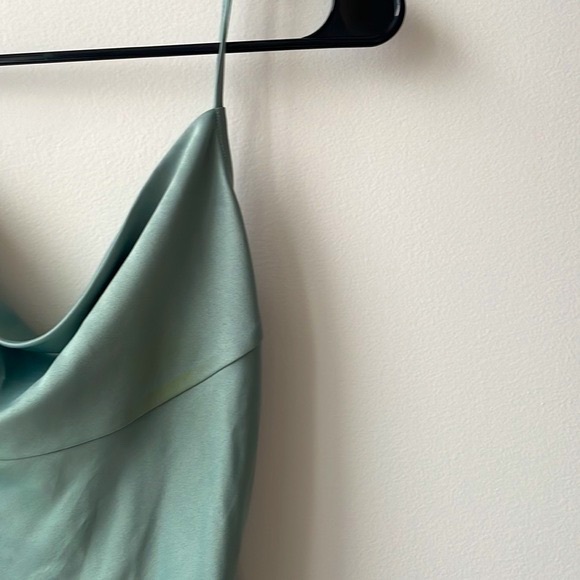 OAK+FORT Cowl Neck Satin Dress - Picture 2 of 6